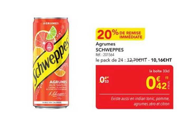 Agrumes SCHWEPPES