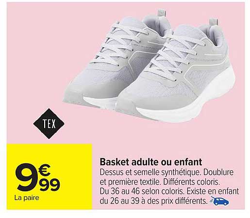 Basket adulte ou enfant