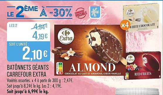 BATÔNETS GÉANTS CARREFOUR EXTRA