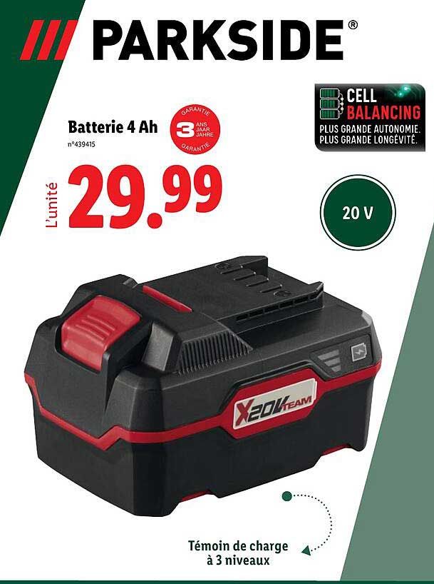 Batterie 4 Ah