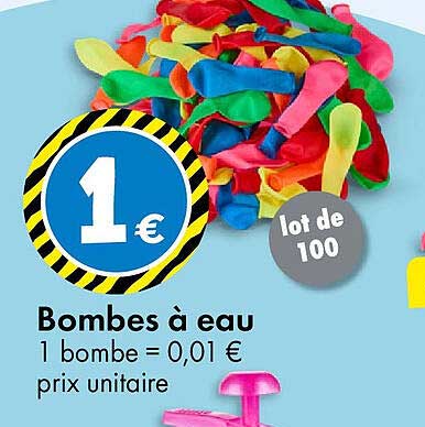 Bombes à eau