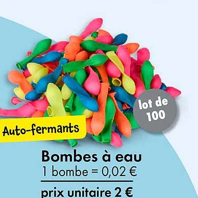Bombes à eau