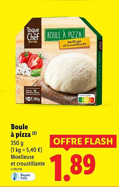 Boule à pizza