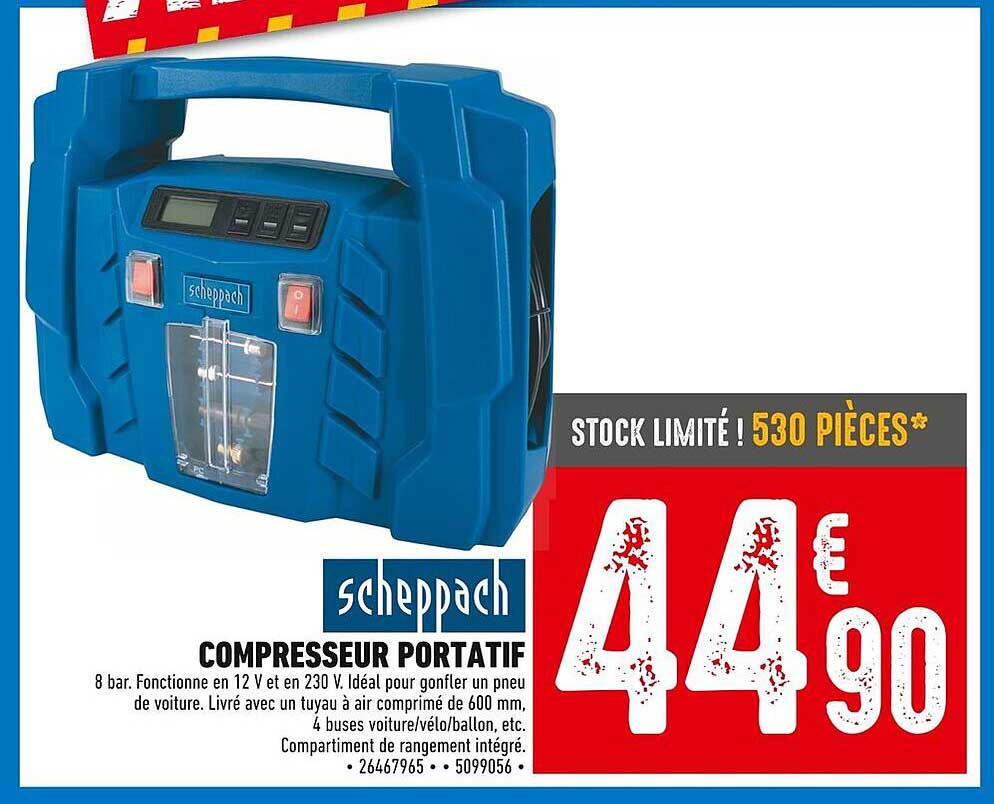 COMPRESSEUR PORTATIF