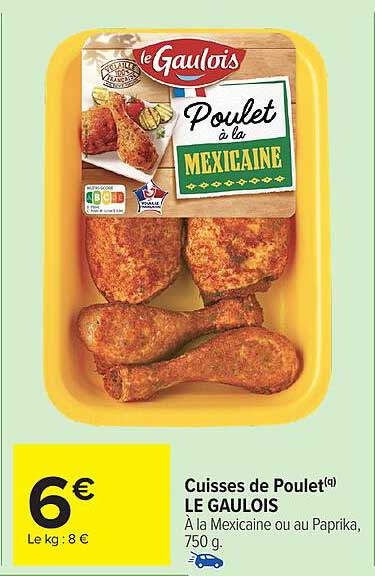 Cuisses de Poulet à la Mexicaine