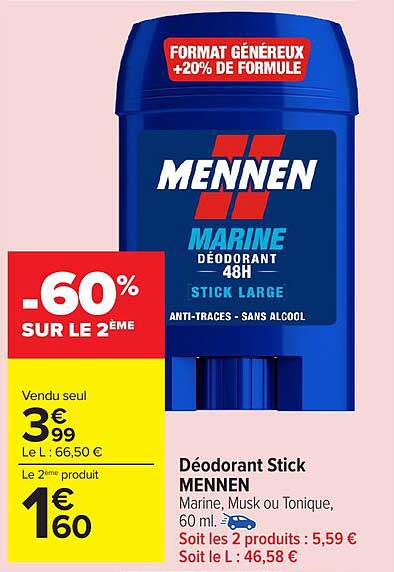 Déodorant Stick MENNEN