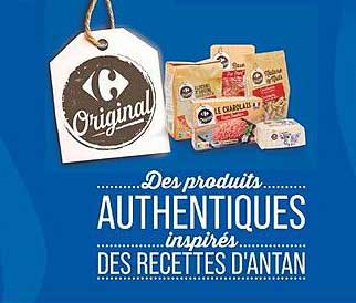 Des produits AUTHENTIQUES inspirés DES RECETTES D'ANTAN