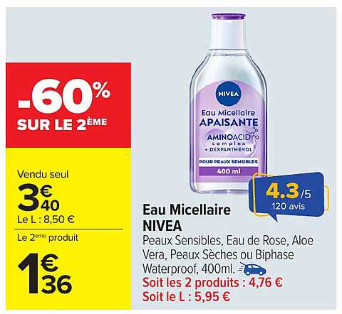 Eau Micellaire NIVEA
