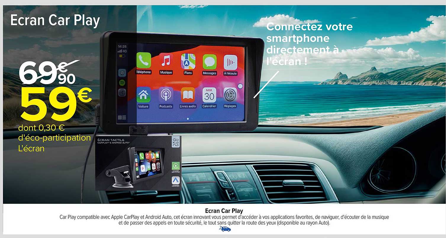 Écran Car Play
