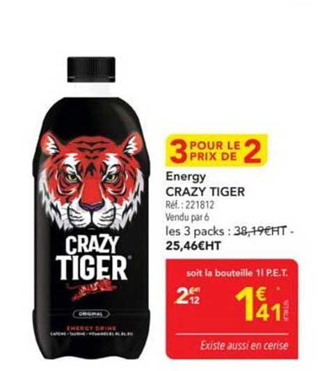 Energy CRAZY TIGER