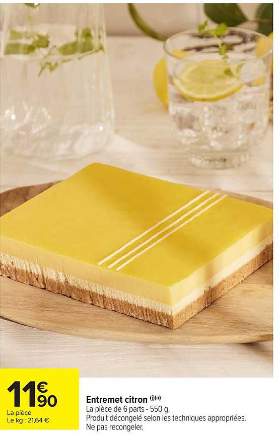 Entremet citron (ij)(n)