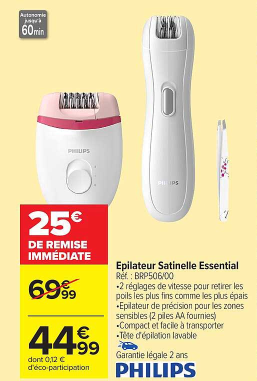 Epilateur Satinelle Essential