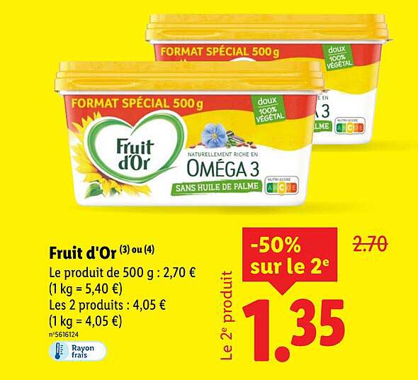 Fruit d'Or (3) ou (4)