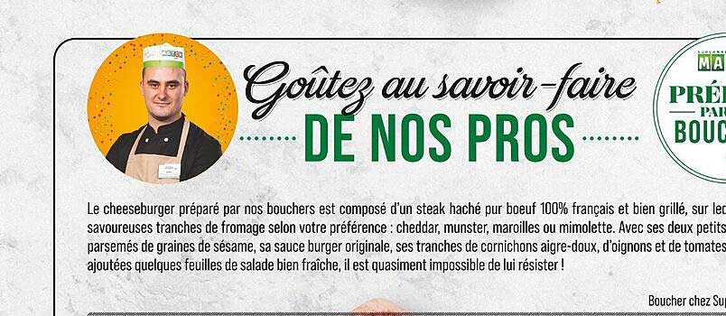 Goûtez au savoir-faire DE NOS PROS