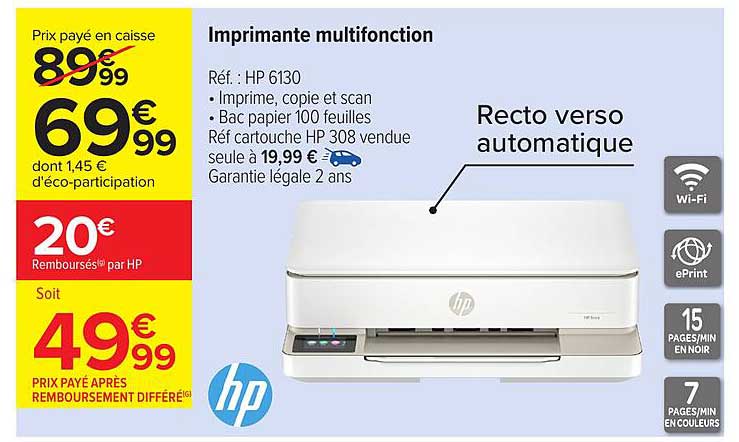 Imprimante multifonction