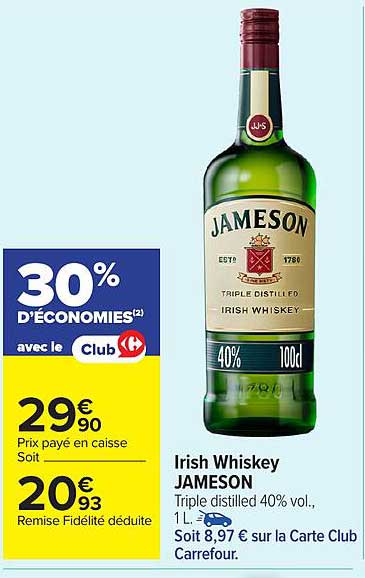 Irish Whiskey JAMESON