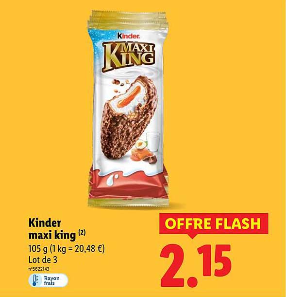 Kinder maxi king