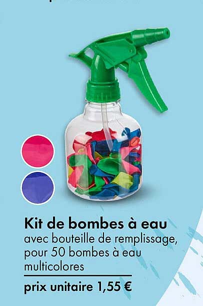 Kit de bombes à eau