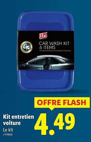 Kit entretien voiture