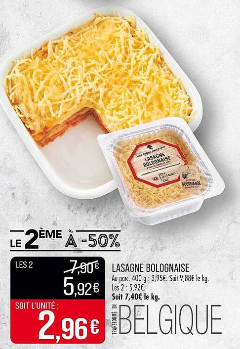 LASAGNE BOLOGNAISE