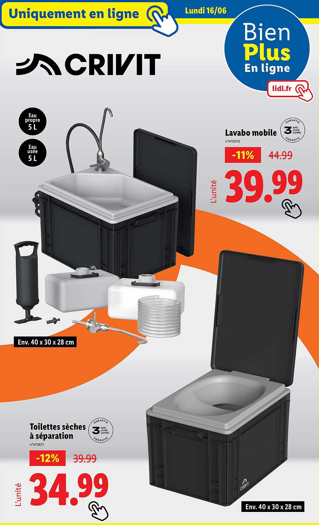 Lavabo mobile