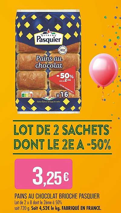 LOT DE 2 SACHETS DONT LE 2E À -50%