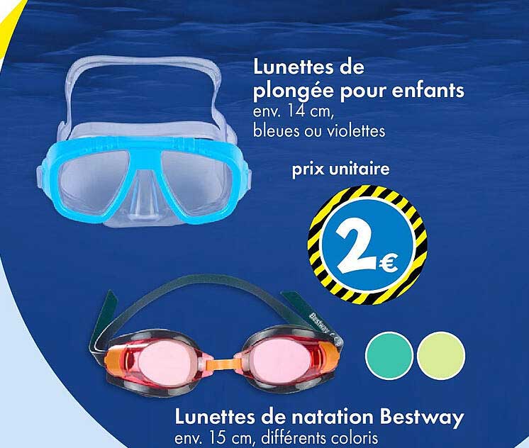 Lunettes de plongée pour enfants