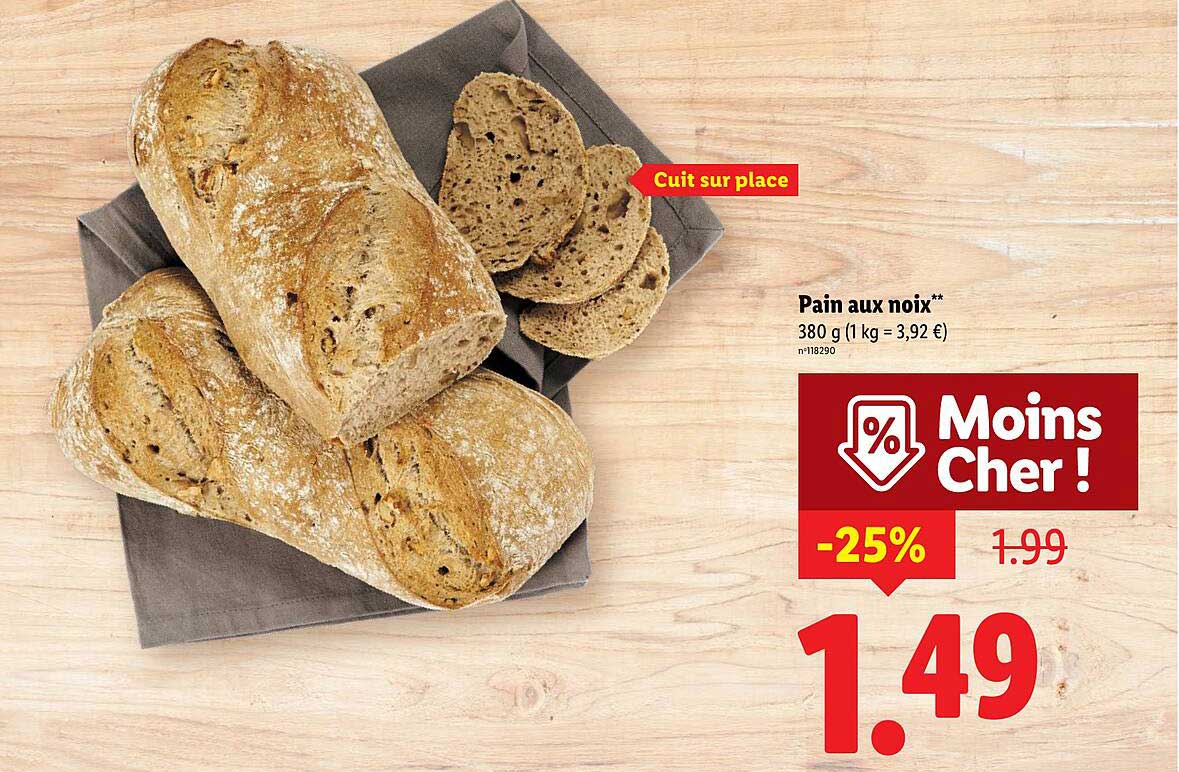 Pain aux noix