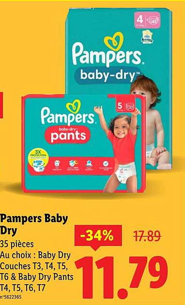 Pampers Baby Dry