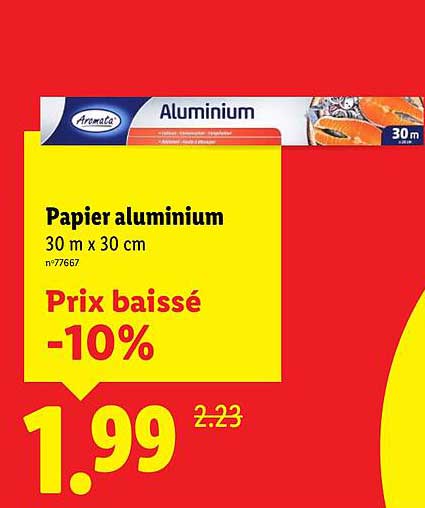Papier aluminium