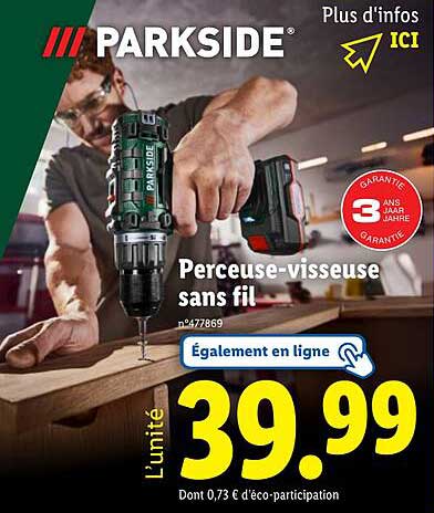 Perceuse-visseuse sans fil