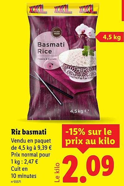 Riz basmati