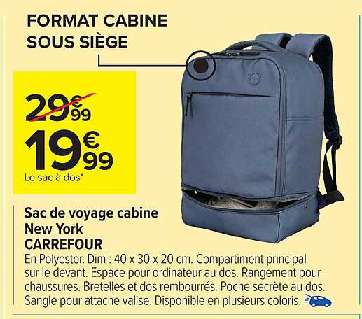 Sac de voyage cabine New York