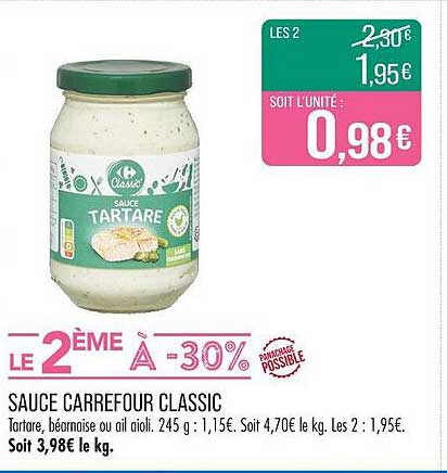 SAUCE CARREFOUR CLASSIC