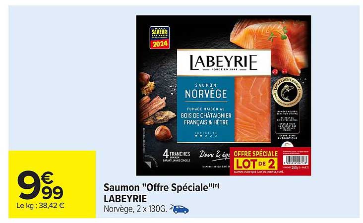 Saumon "Offre Spéciale"(n) LABEYRIE