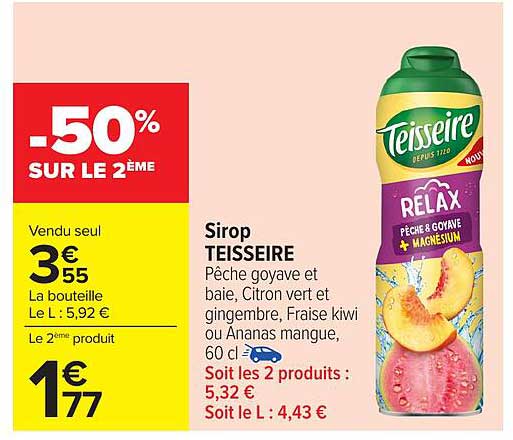 Sirop TEISSEIRE