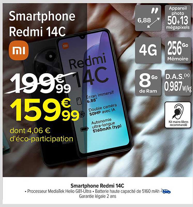 Smartphone Redmi 14C
