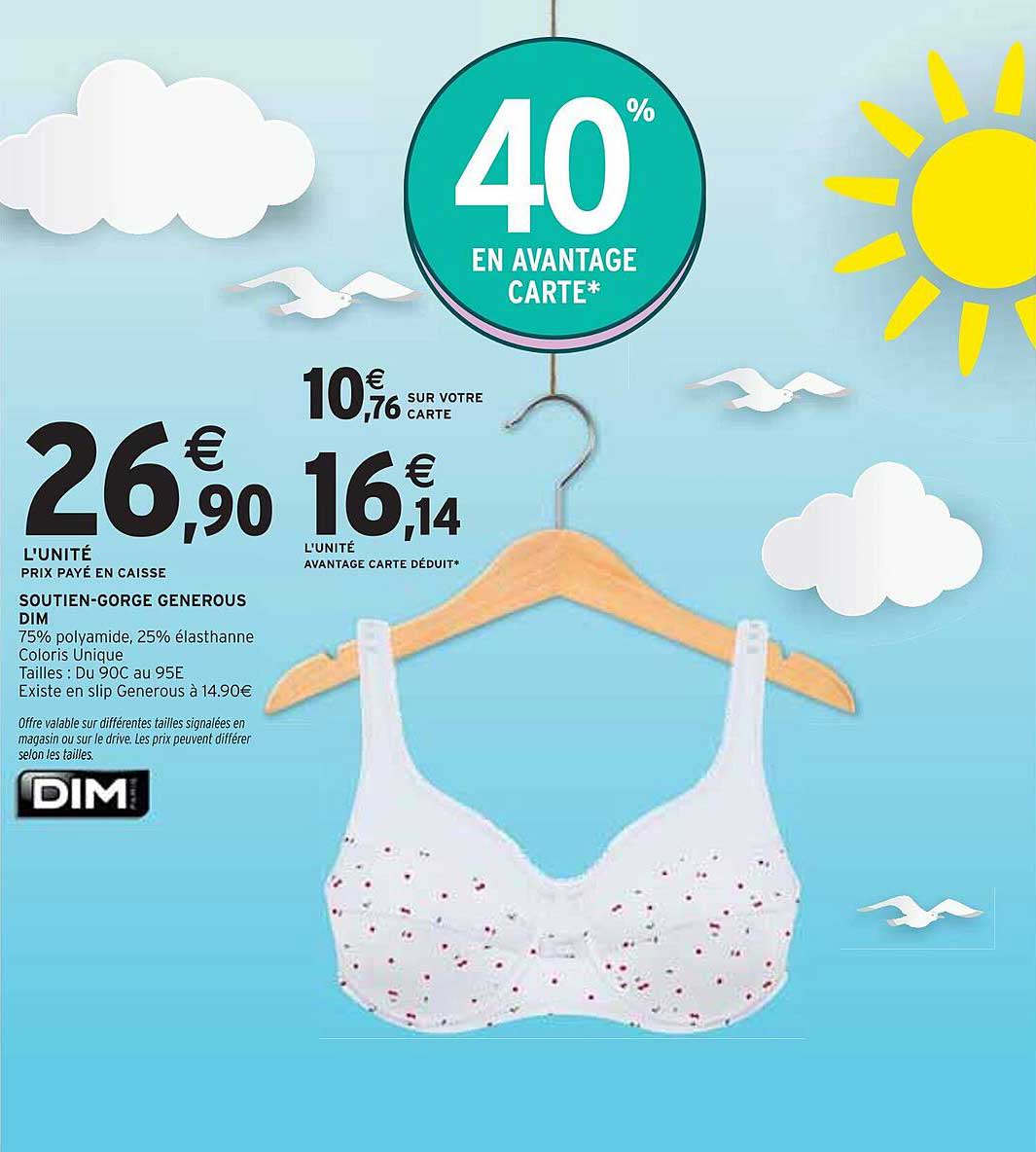 Soutien-gorge Generous DIM