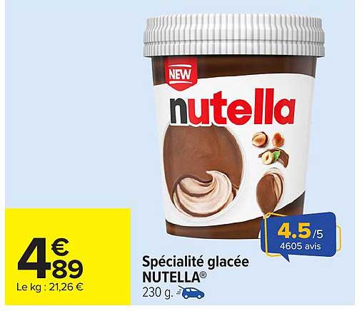 Spécialité glacée NUTELLA®