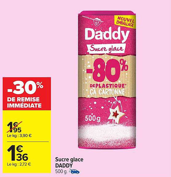 Sucre glace DADDY 500 g