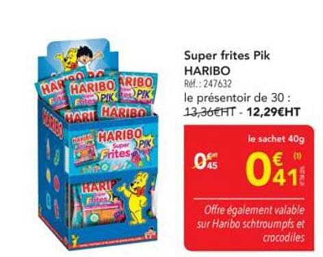 Super frites Pik HARIBO