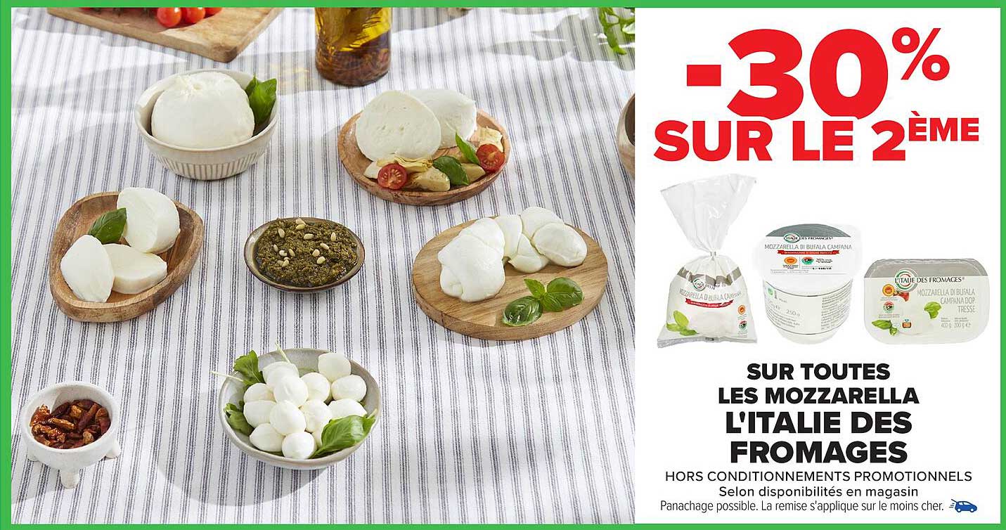 SUR TOUTES LES MOZZARELLA L'ITALIE DES FROMAGES