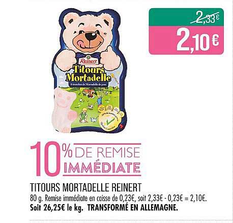 TITOURS MORTADELLE REINERT