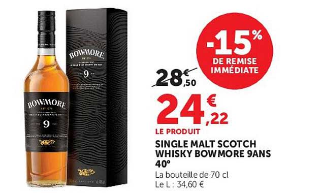 -15% DE REMISE IMMÉDIATE