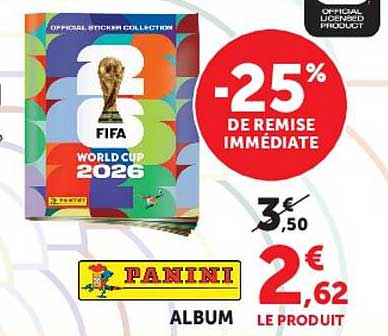 -25% DE REMISE IMMEDIATE