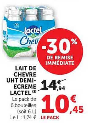 -30% DE REMISE IMMÉDIATE