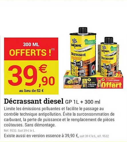 300 ML OFFERTS !