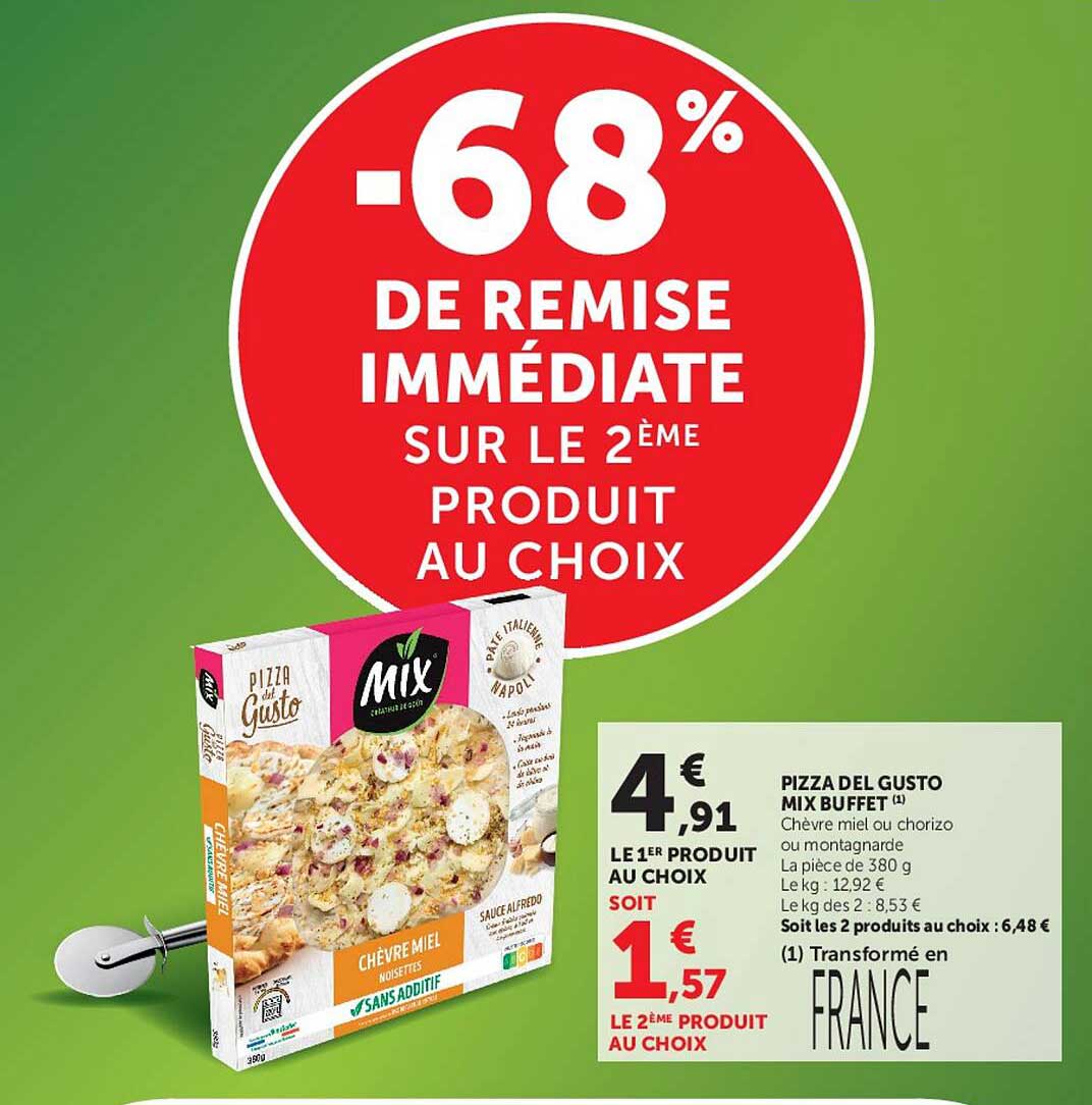 -68% DE REMISE IMMÉDIATE SUR LE 2ÈME PRODUIT AU CHOIX