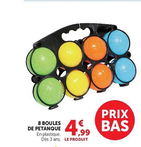 8 BOULES DE PETANQUE