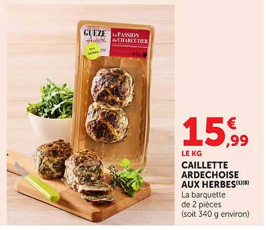 CAILLETTE ARDECHOISE AUX HERBES